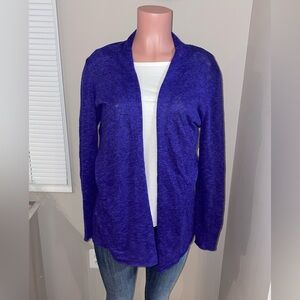 Eileen Fisher Linen/Cotton Blend Cardigan